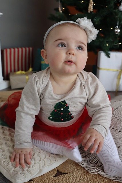 Free Christmas Baby photo and picture
