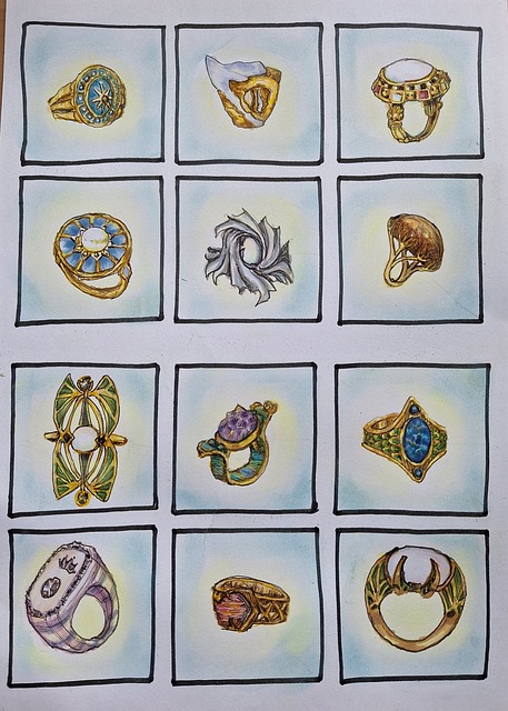 Anillo, Grupo, Joyería, Oro, Plata