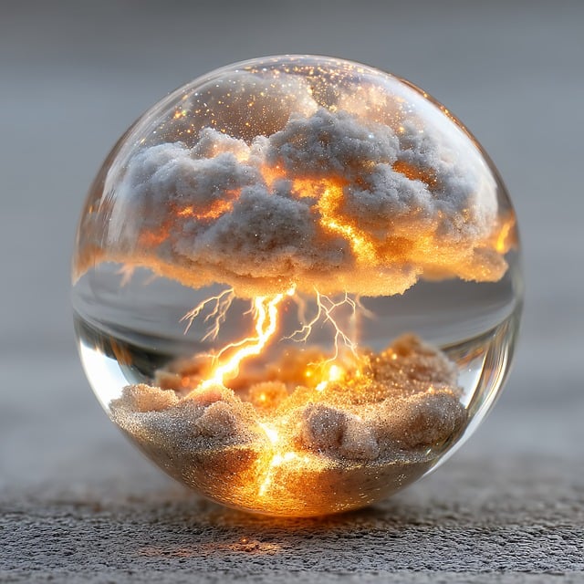 Free storm lightning energy illustration