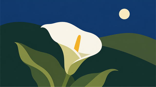 Free flower calla lily nature vector