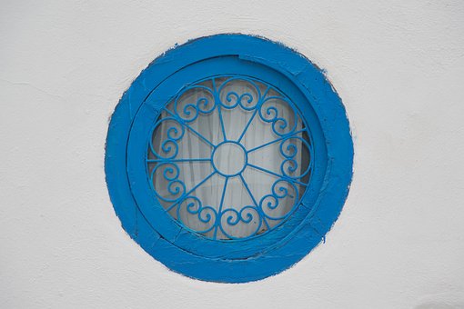 Free Round-Window Sidi-Bou-Said photo and picture