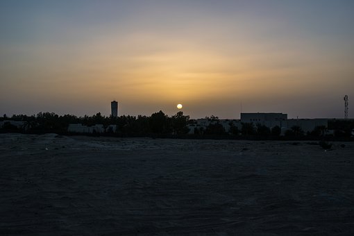 Free Sunset Desert photo and picture