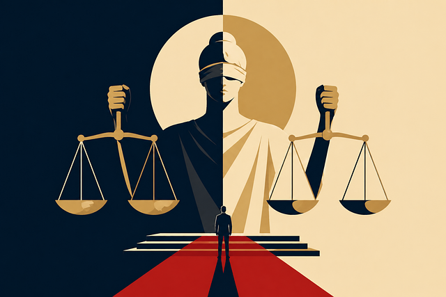 Free justice law balance vector