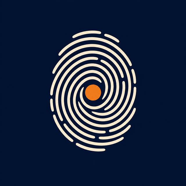 Free fingerprint identity biometric vector