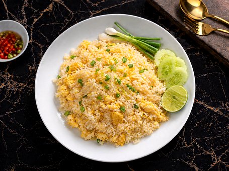 Free Fried Rice Egg illustration and picture