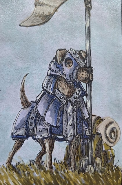 Perro, Armadura, Fantasía