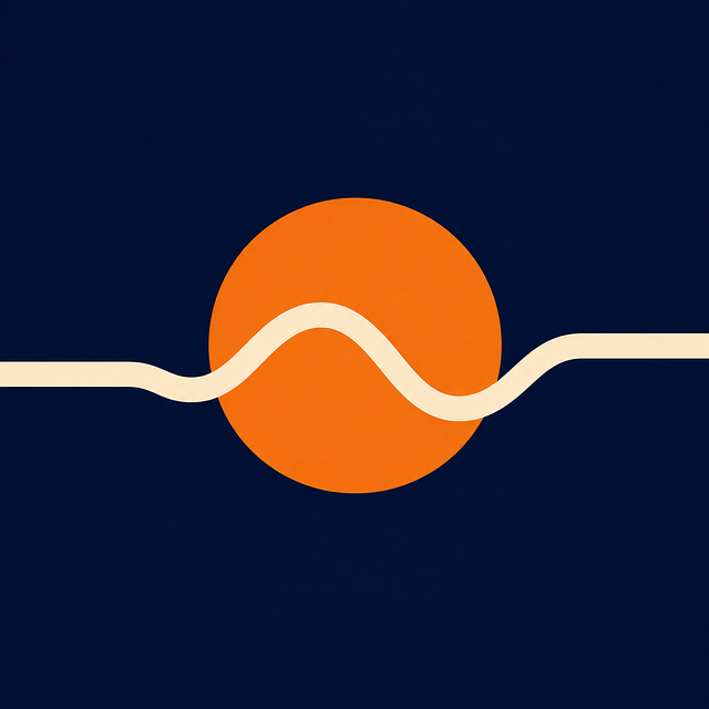 Free abstract wave minimalist art geometric design vector