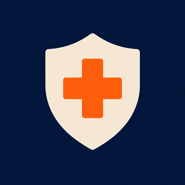 Free shield medical cross healthcare vector