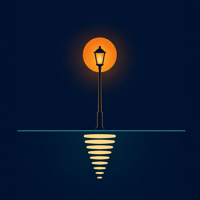 Free minimalism reflection silence illustration