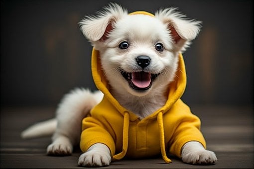 Free Puppy Hoodie photo and picture