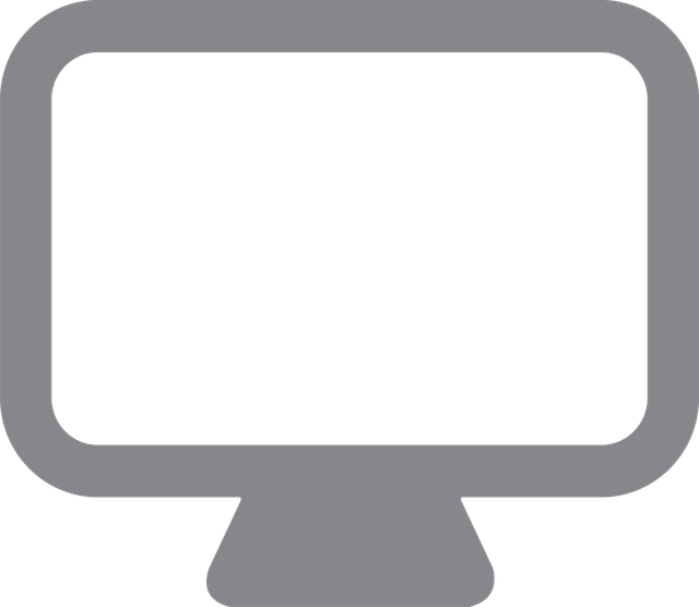 Free monitor screen hardware illustration