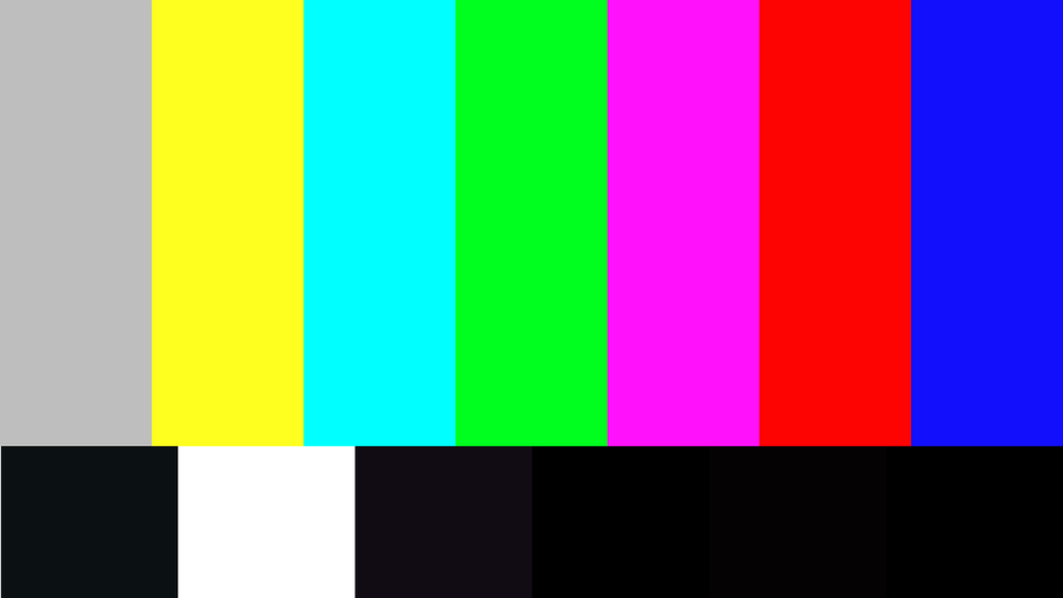 Download Color Bars, Test Pattern, Tv Malfunction. Royalty-Free Stock ...
