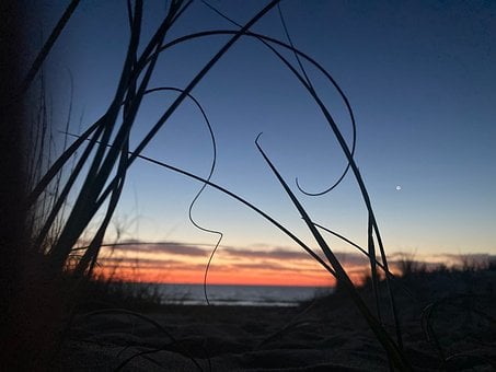 Mar, Océano, Paisaje Marino, Atardecer