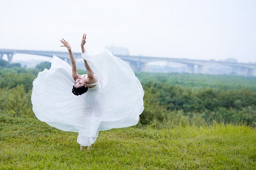 Dans, Balletdanserinde, Hvid Kjole