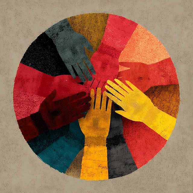 Download free HD stock image of Hand Teamwork Free hand teamwork diversity illustration