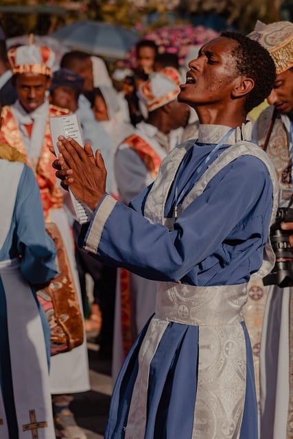 Celebração Religiosa, Procissão, Oração