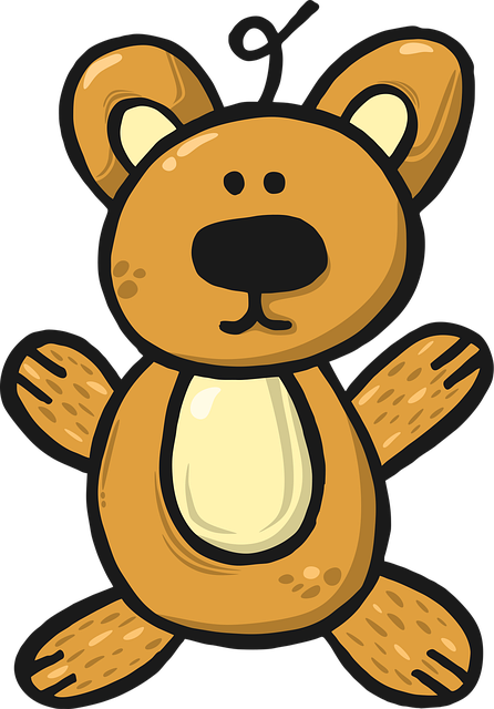 Free Teddy Bear Toy vector and picture