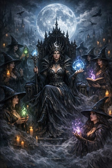 Free Witches Magic illustration and picture