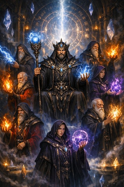 Free King Wizards illustration and picture