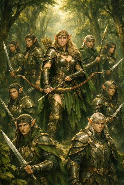 Free Fantasy Elf illustration and picture