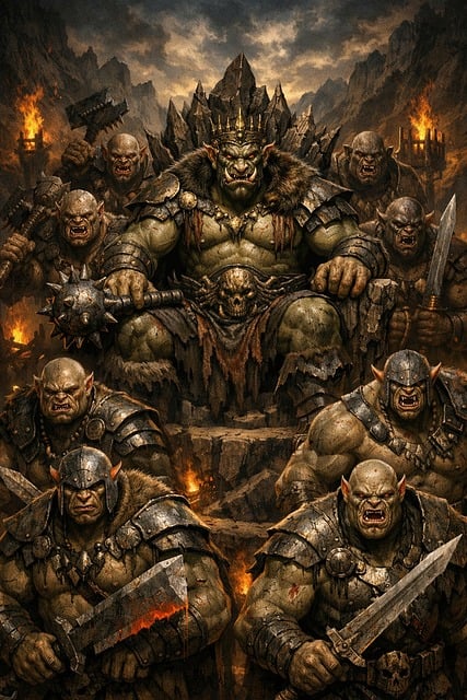 Free King Ogres illustration and picture
