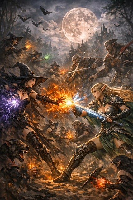 Free Magic Witch illustration and picture