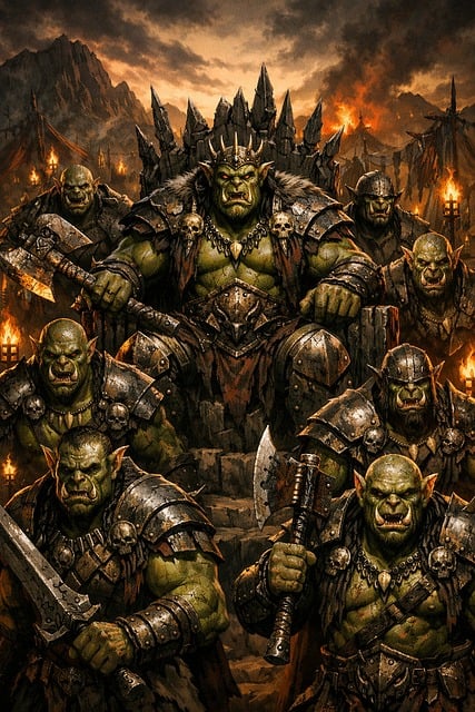 Free Orcs Warriors illustration and picture