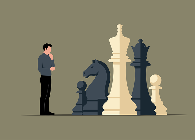 Free strategy chess decision illustration