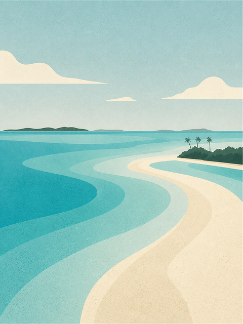 Free beach ocean sea vector