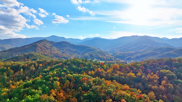 Free Autumn Mountains photo and picture