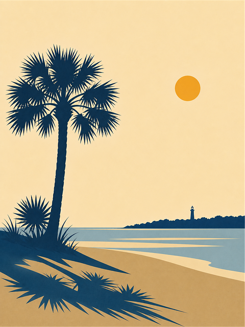 Free beach palm tree tropical vector