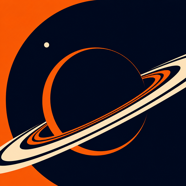 Free saturn planet space illustration