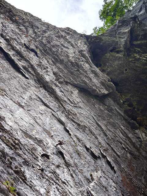 Bjergklippe, Klatre, Adrenalinsport