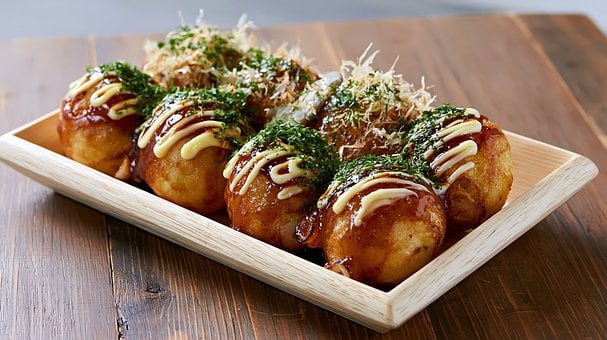 Free Takoyaki Japanese Food illustration and picture