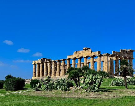 Tempel, Antik, Architektur, Akropolis