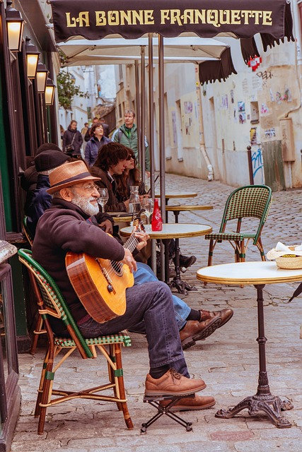 Free Musician Paris Street photo and picture