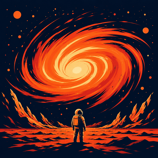 Free astronaut galaxy space vector