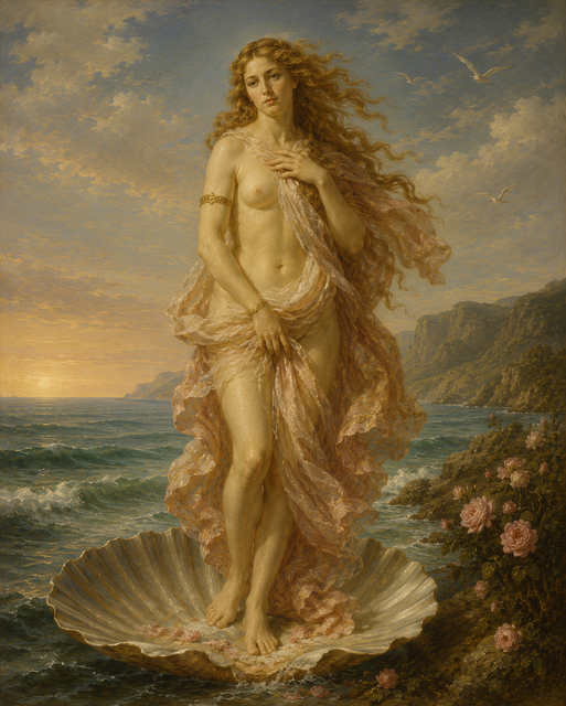 Free Aphrodite Goddess illustration and picture