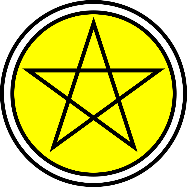 Free pentagram symbol magic vector