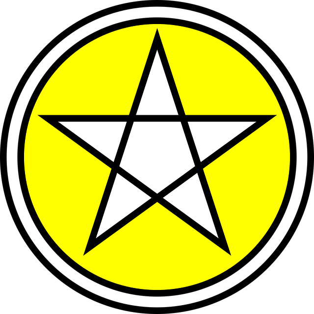 Free pentagram symbol magic vector