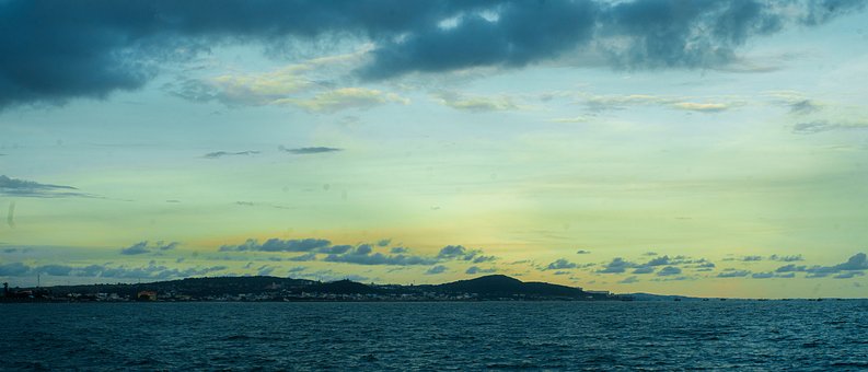 Free Sea Sunset photo and picture