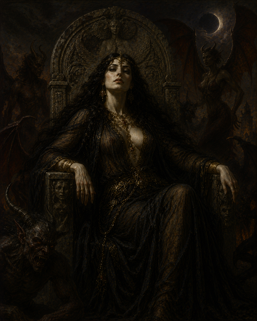 Free Lilith Goddess illustration and picture