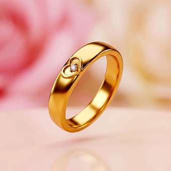 Free Gold Ring illustration and picture