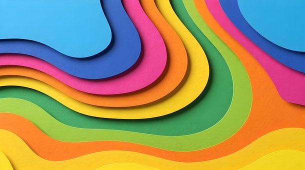 Free Abstract Colorful illustration and picture