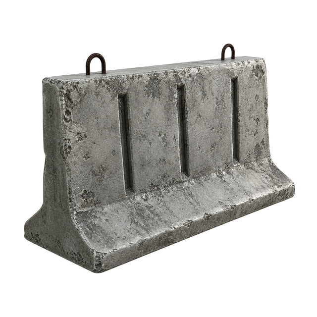 Free concrete barrier road barrier traffic divider illustration