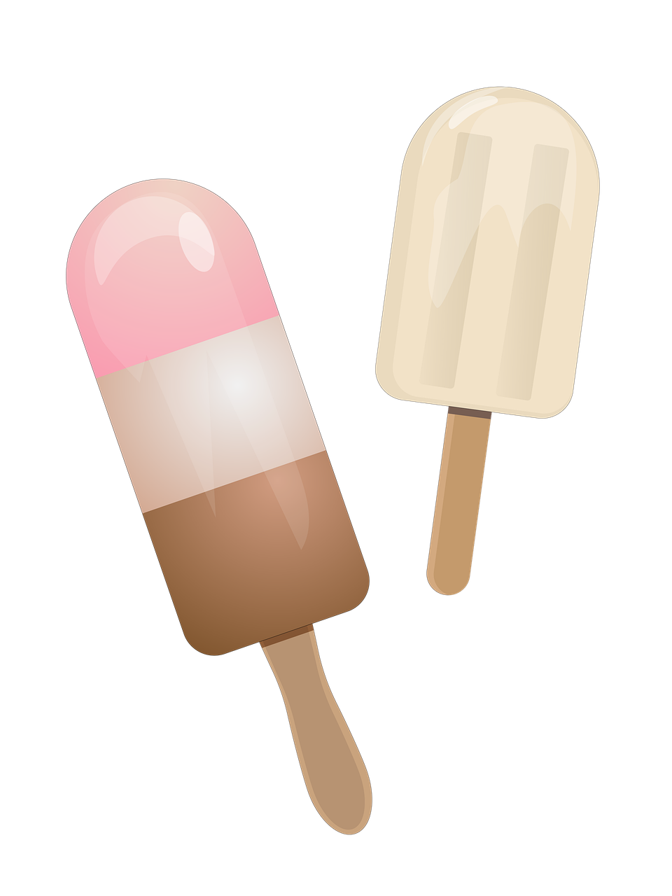 Eis Am Stiel, Natur, Rosa, Schokolade