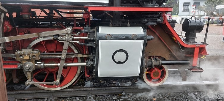 Lokomotive, Historisch, Rad, Dampf