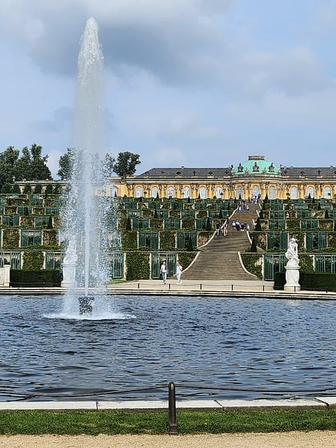 Fontäne, Garten, Sanssouci, Architektur