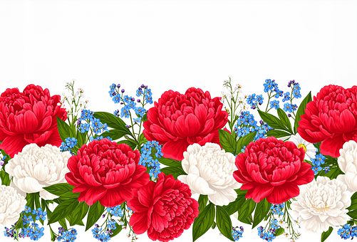 Free Peony Red illustration and picture