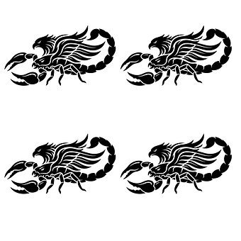 Free Tattoo Scorpion illustration and picture